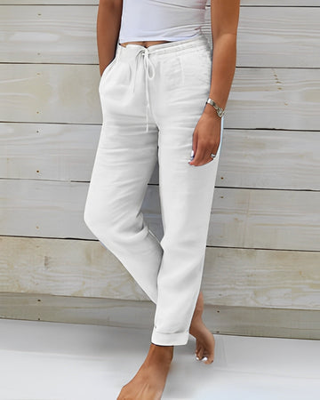Roxanna - Comfortable Pants with Elastic Waistband for Women