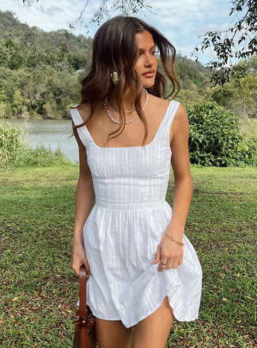 Vivien – Mini Dress in Cotton