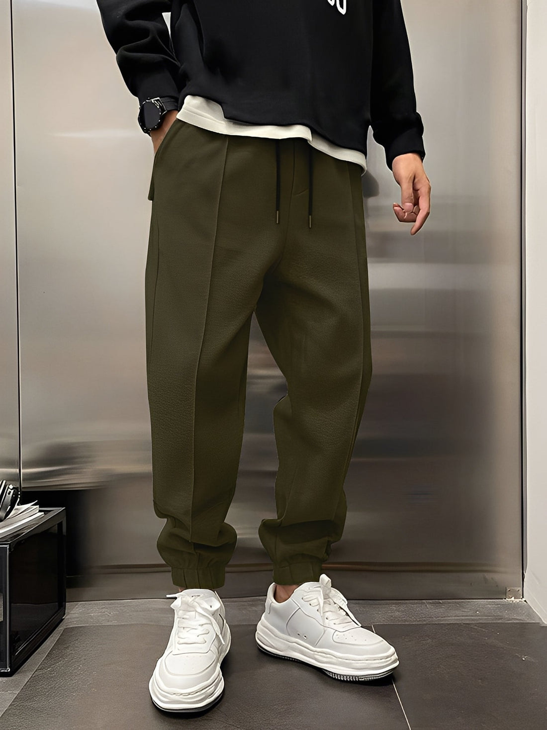 Wallace - Casual, Loose Fitting Sport Pants for Men