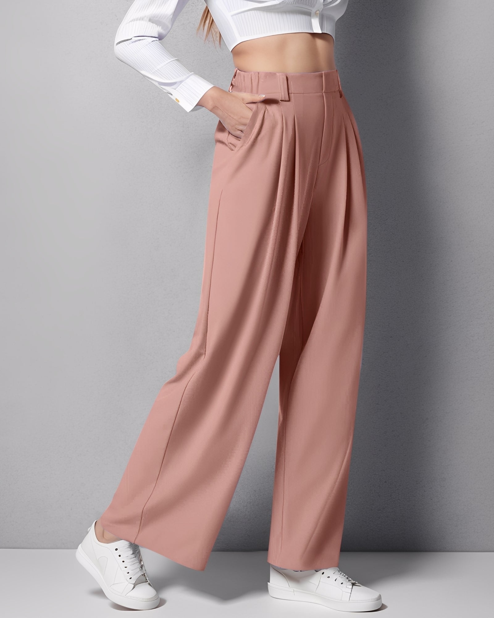 Montana - Elastic Straight Pants for Women