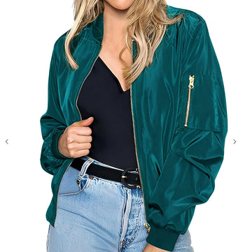 Shirlee - Casual Bomber Jacket in Retro Style for Women