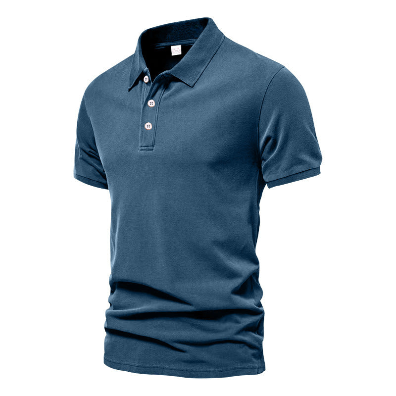 Evans - Casual Short Sleeve Polo Shirt for Men