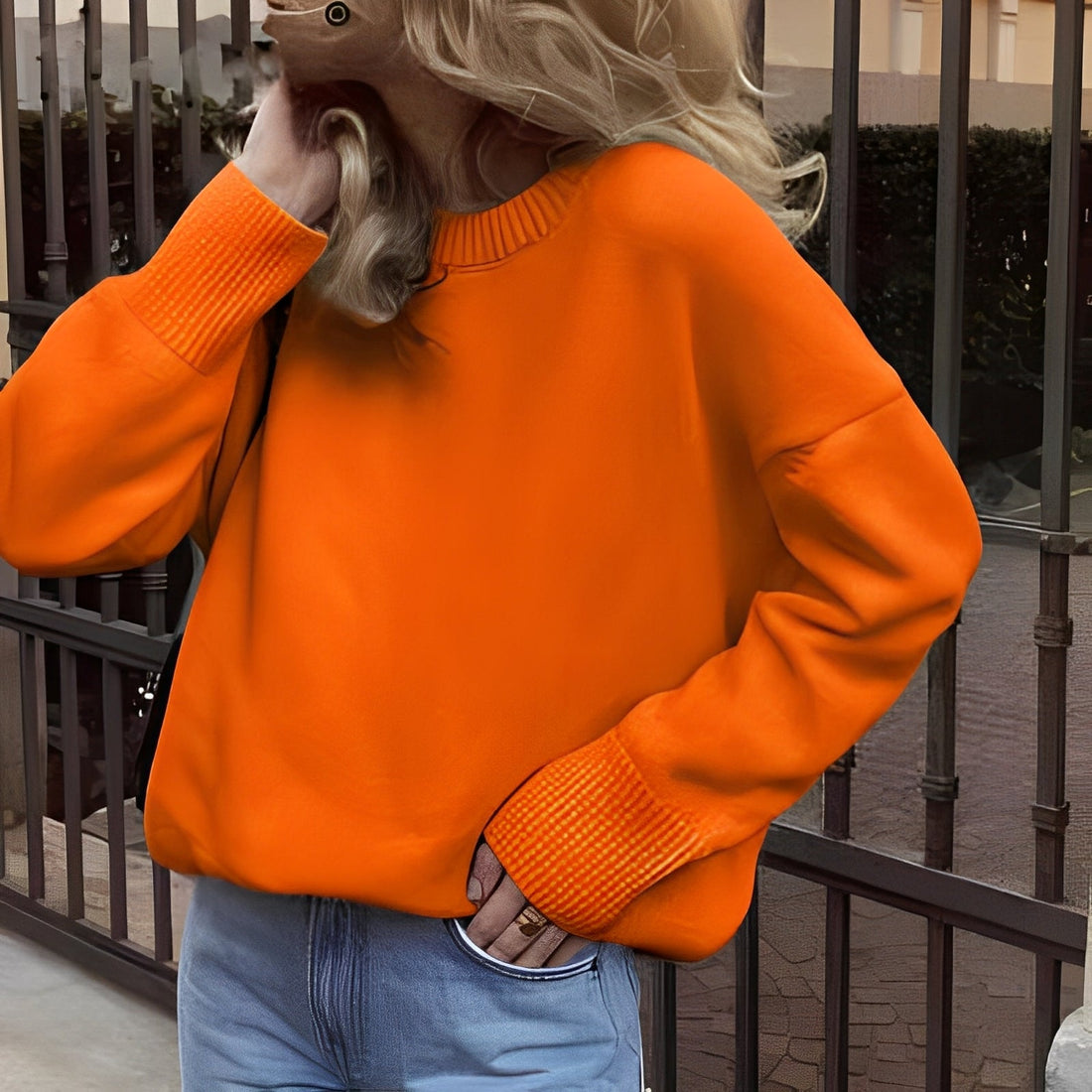 Shanelle - Classic Crewneck Sweater for Women