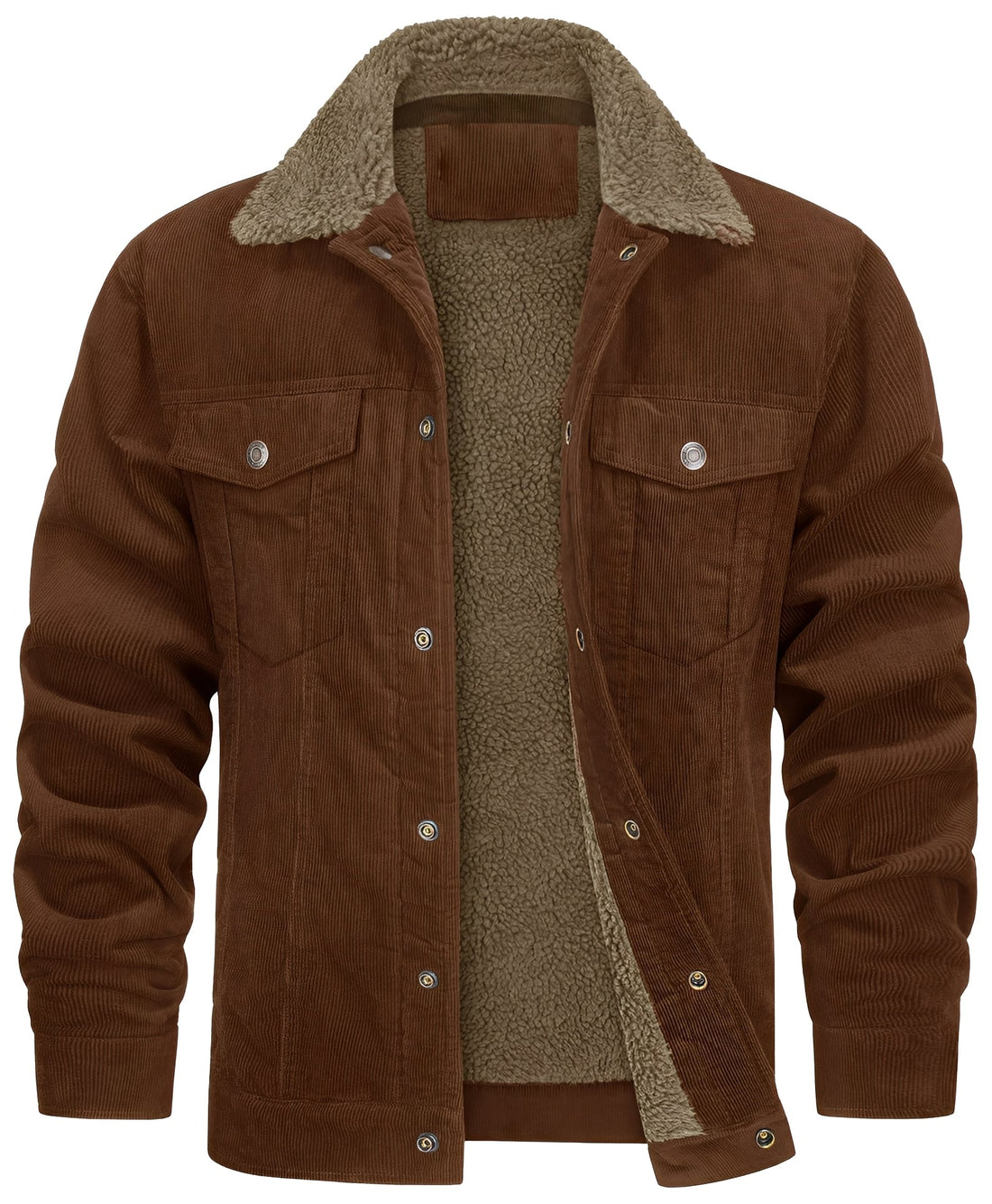 Mack - Classic Cord Plush Jacket for Men