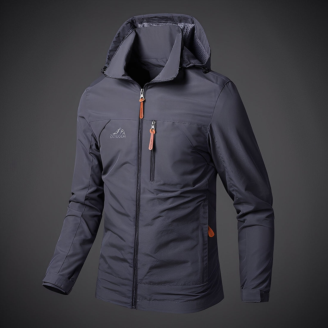 Finnegan - Casual Outdoor Jacket with Hood for Men