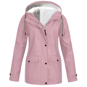 Sherlyn - Outdoor Hooded Coat with Fleece Lining for Women