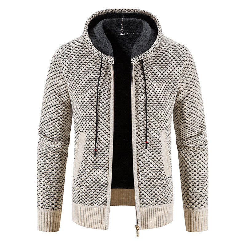 Roswell - Stylish Hooded Cardigan for Men