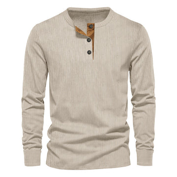 Dwaine - Casual Long Sleeve Shirt in Corduroy for Men