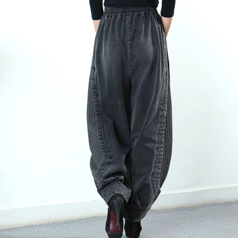 Tawnee - Simple, Loose-Fitting Patchwork Harem Shorts for Women