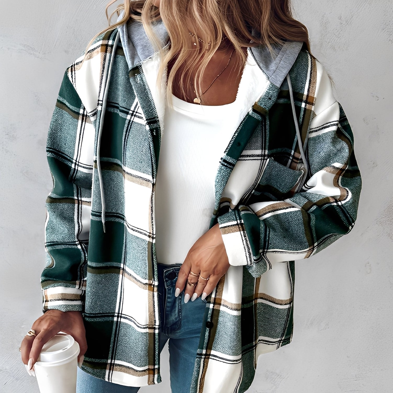 Briana - Casual, Warm Hooded Jacket for Women