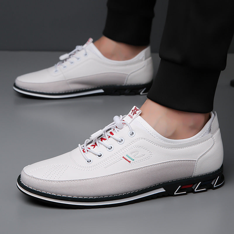Aaron - Casual Non-Slip Leather Sneakers for Men