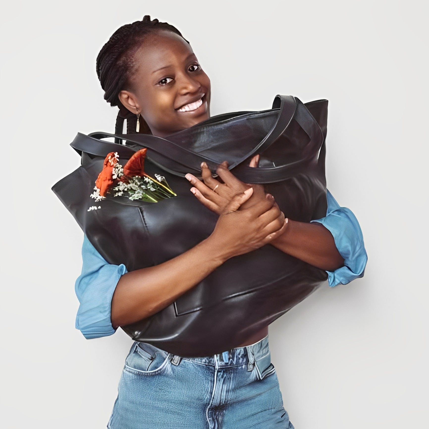 Romayne - Classic Leather Bag for Women