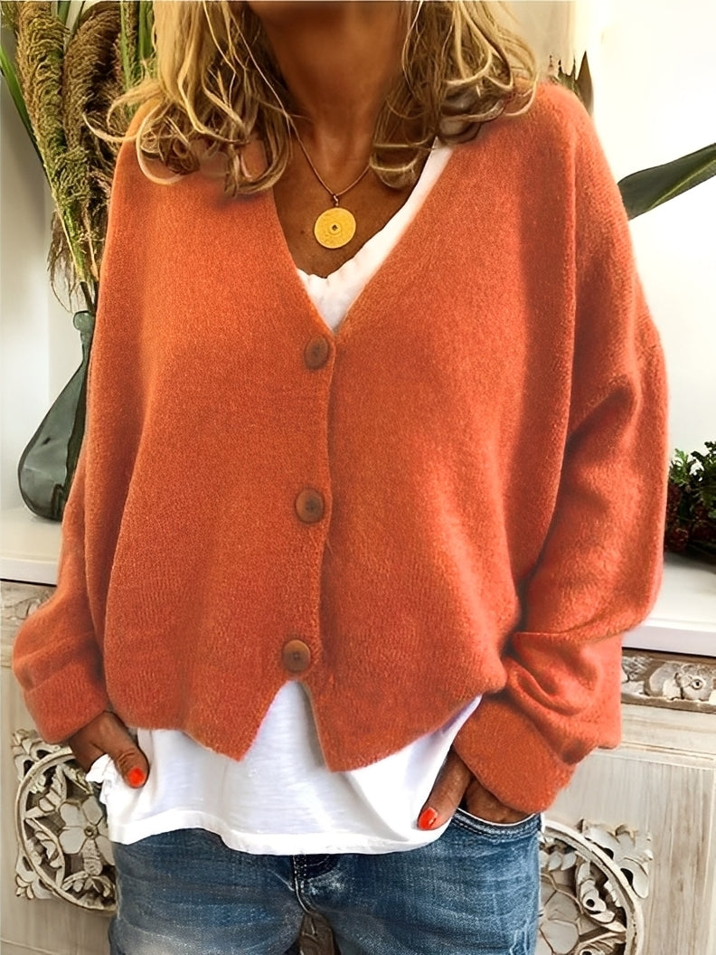 Deena - Casual, Loose, Warm Cardigan for Women