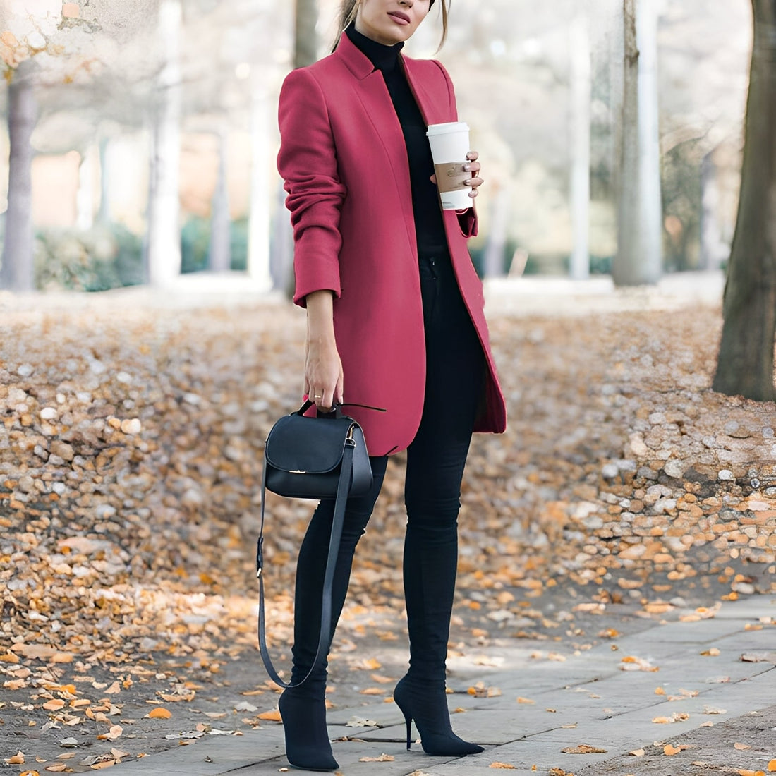 Jazmin - Casual, Colorful Wool Blazer for Women