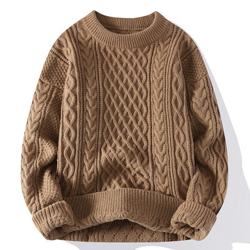 Garnett - Stylish, loosely knitted sweater for men