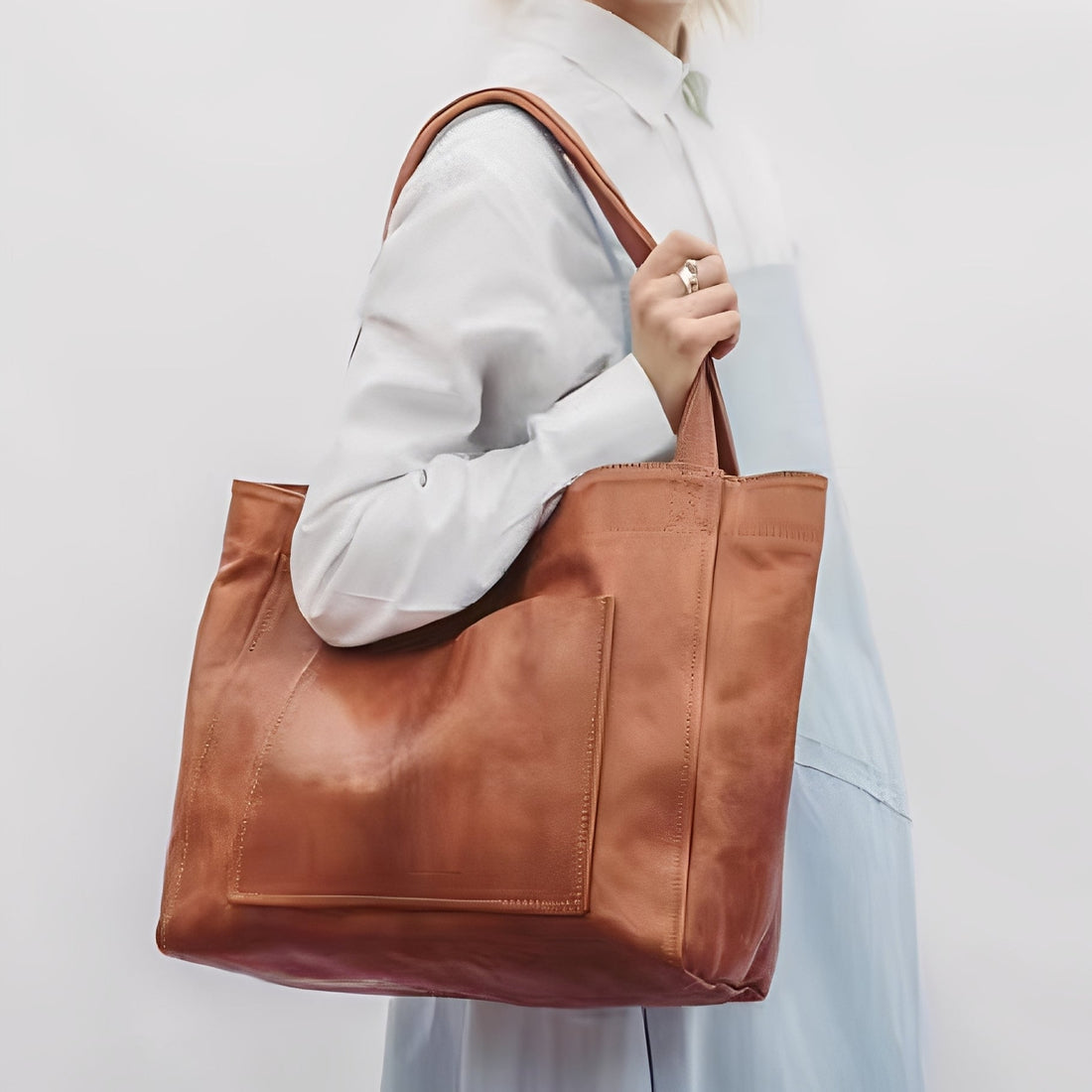 Romayne - Classic Leather Bag for Women
