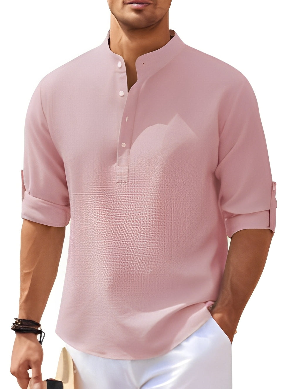 Brock - Stylish Summer Shirt with Buttons for Men