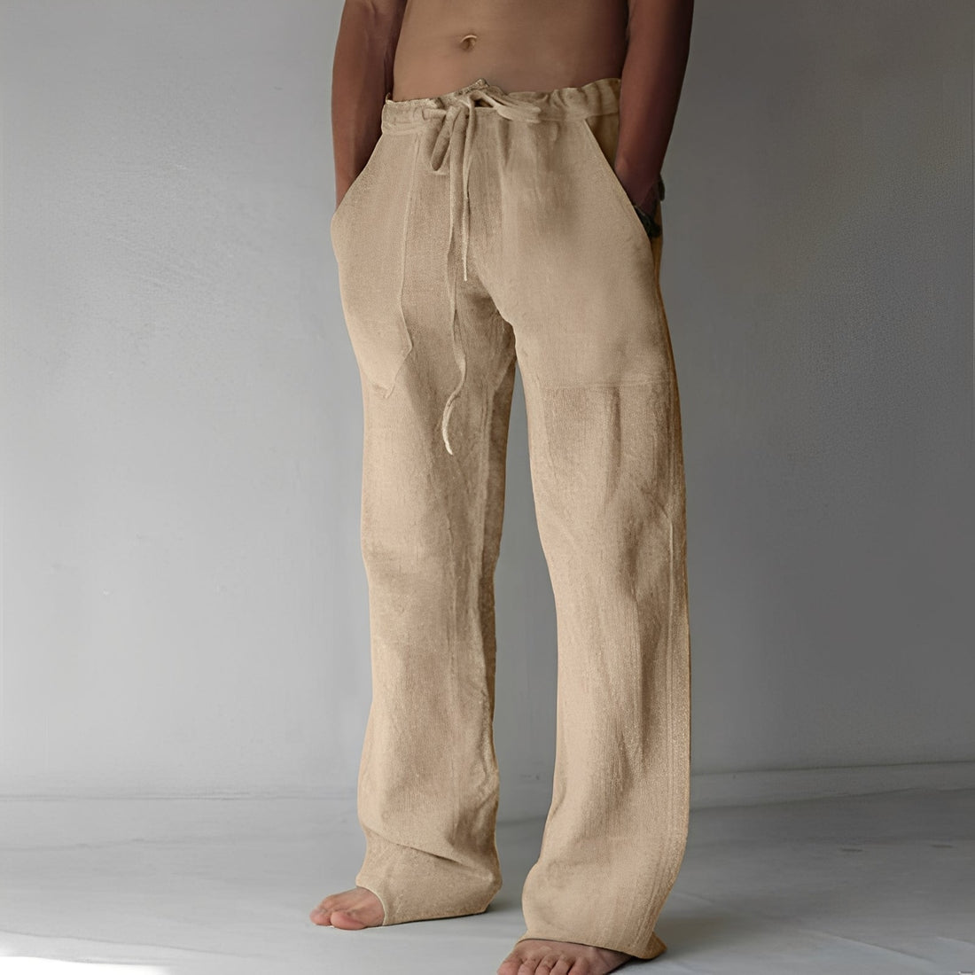Martin - Casual, Loose Linen Pants for Men