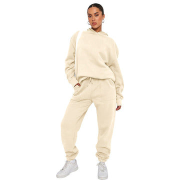 Minerva - Casual Tracksuit Set with Hood for Women