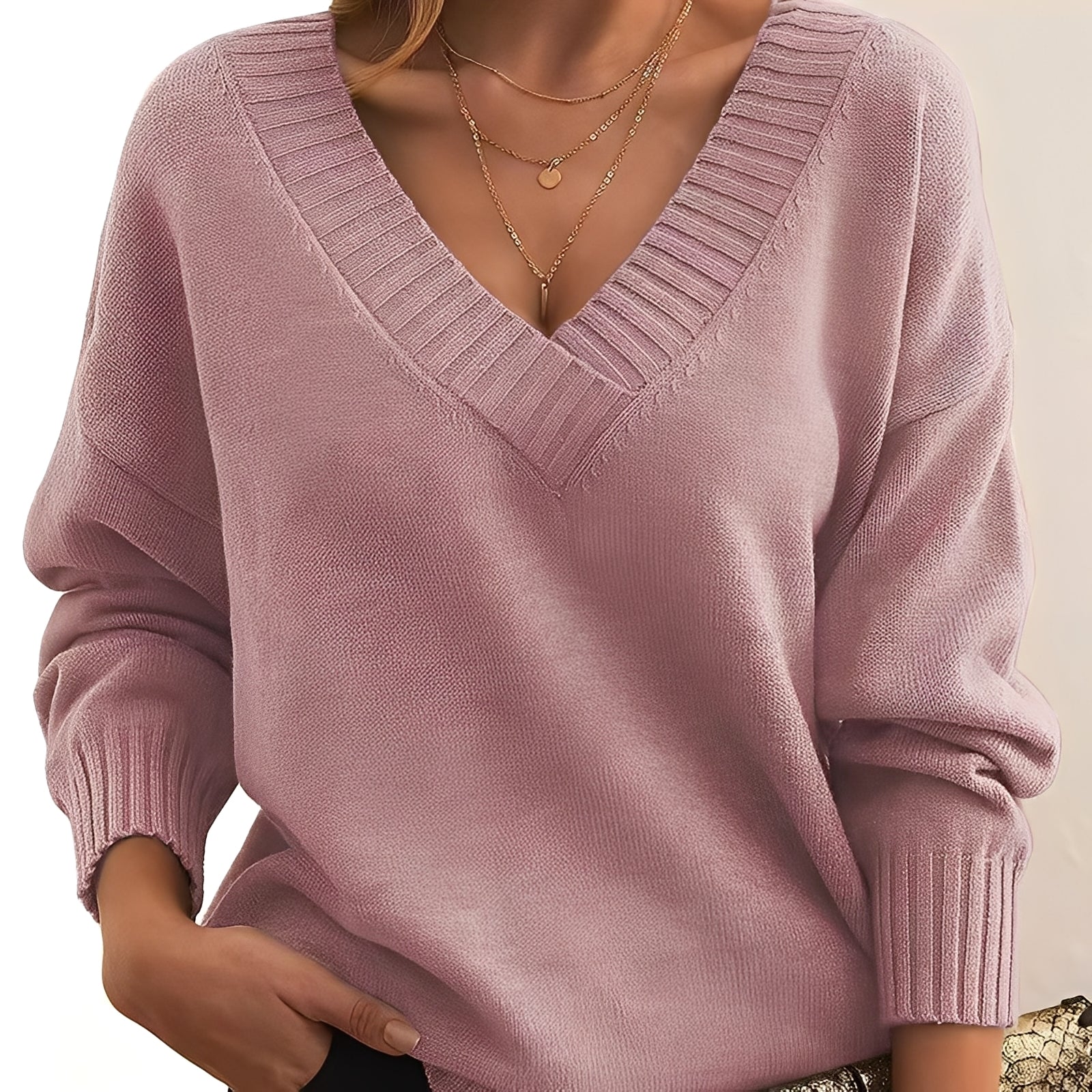 Merideth - Simple, Versatile Sweater for Women