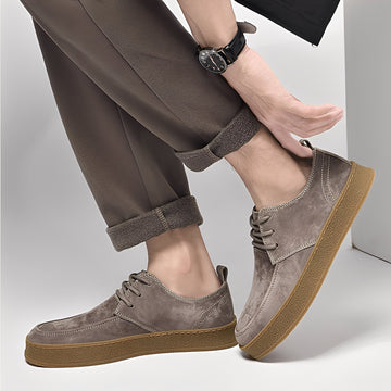Riordan - Stylish Flat Suede Sneakers for Men
