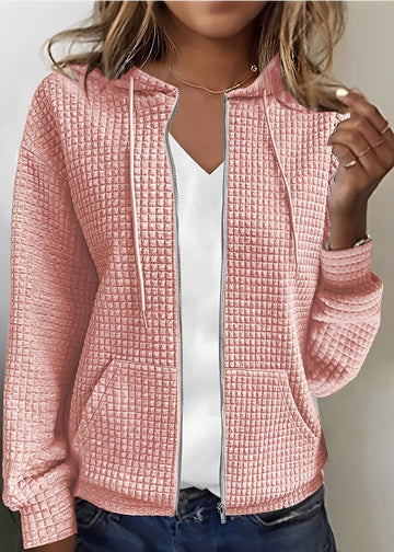 Katherine - Stylish Cardigan with Hood and Pockets for Women