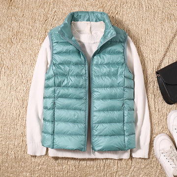 Azalea - Casual, lightweight, padded down vest for women