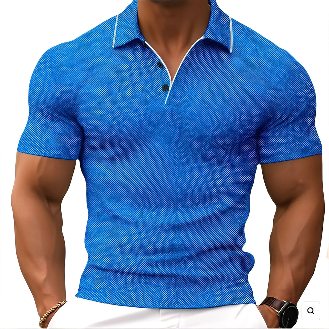 Florence - Casual Polo Shirt with Buttons for Men