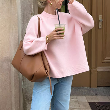 Shanelle - Classic Crewneck Sweater for Women