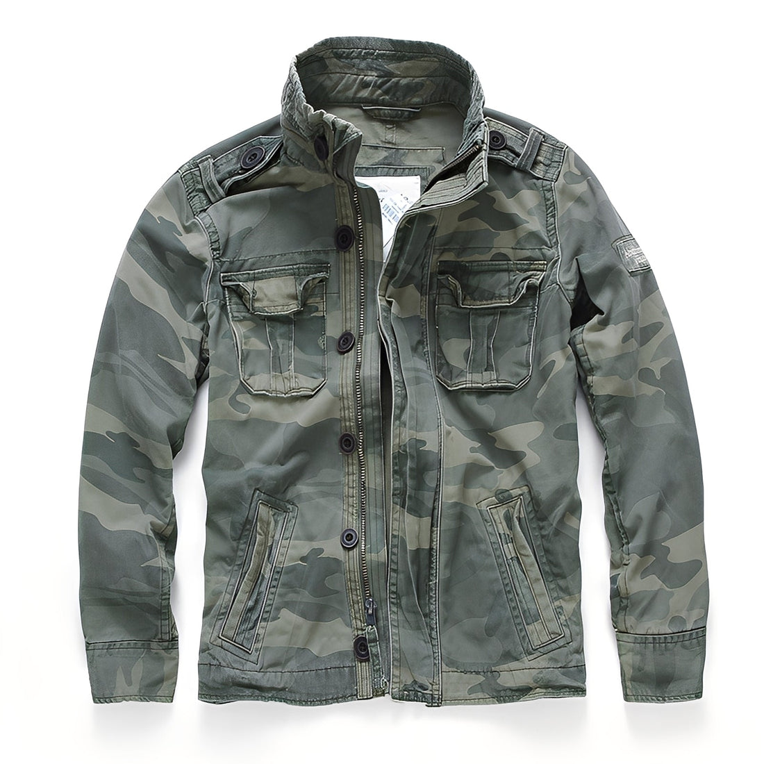 Trenton - Classic Denim Jacket with Pockets for Men