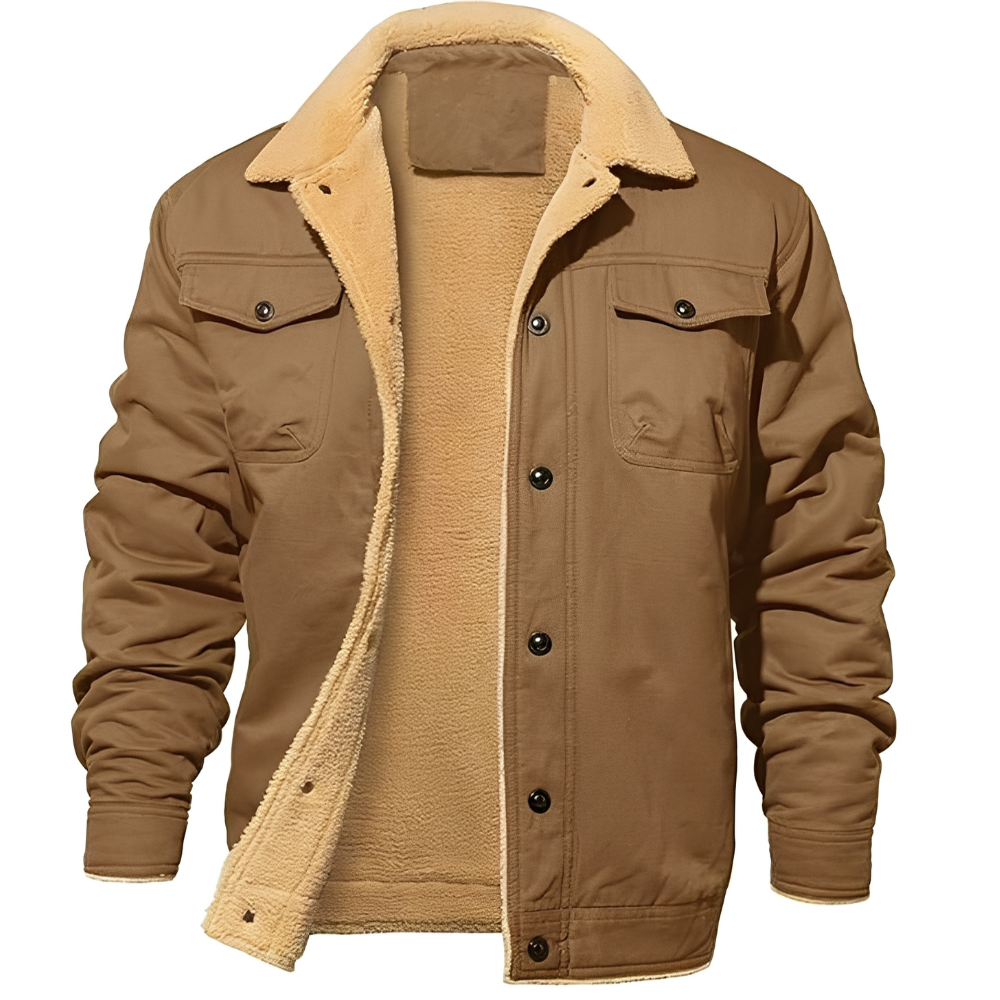 Arthur - Casual, warm lined jacket for men