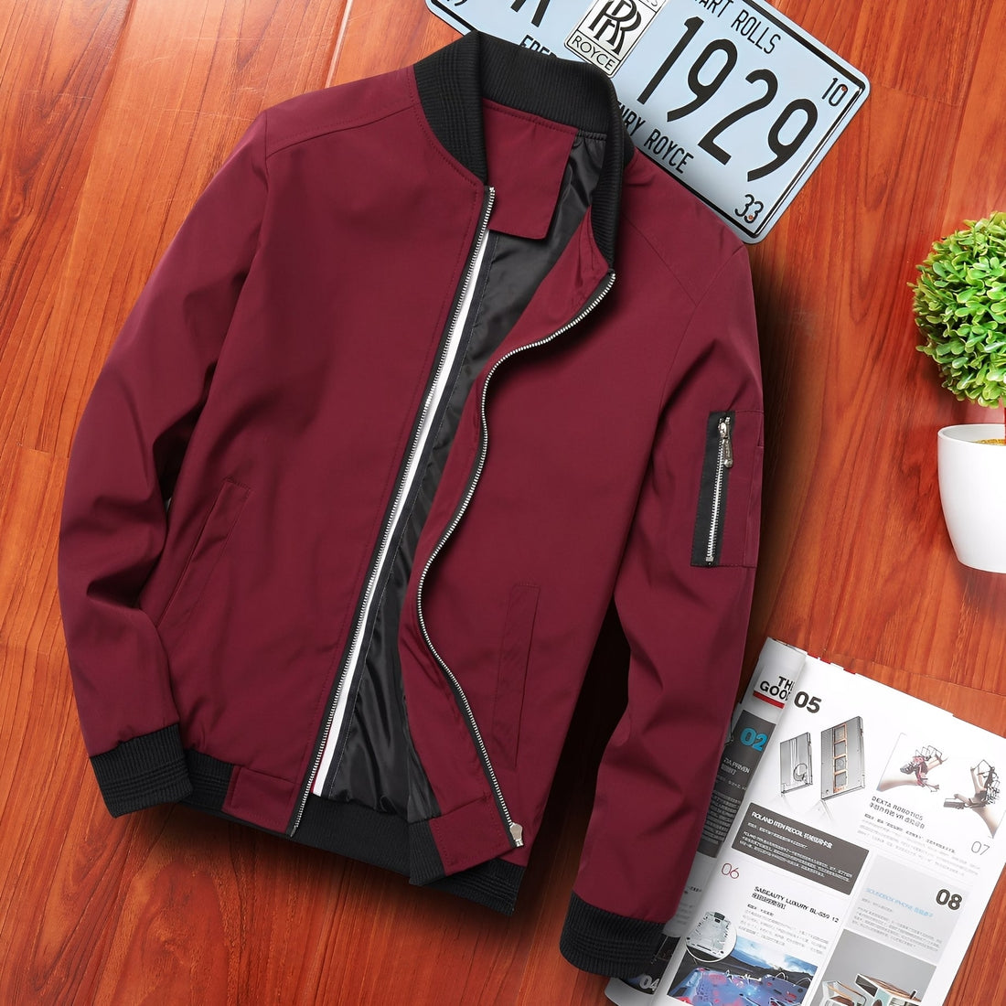 Leonard - Stylish Bomber Jacket for Men