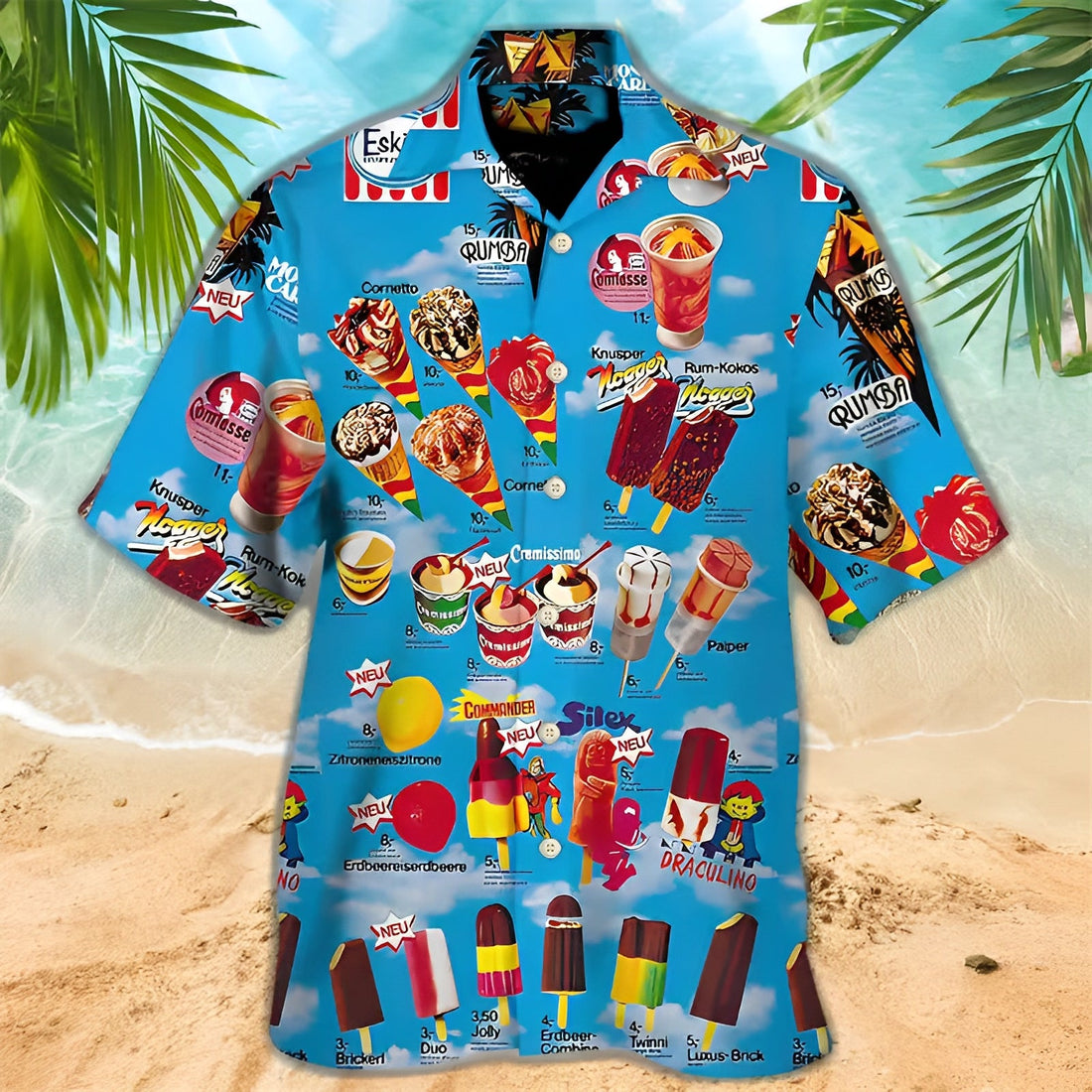 Paul - Comfortable Summer Shirt with Print for Men