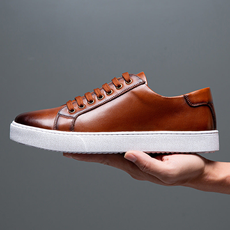 Deven - Classic Leather Sneakers for Men