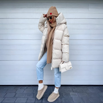 Catharine - Elegant, Padded Parka Jacket for Women