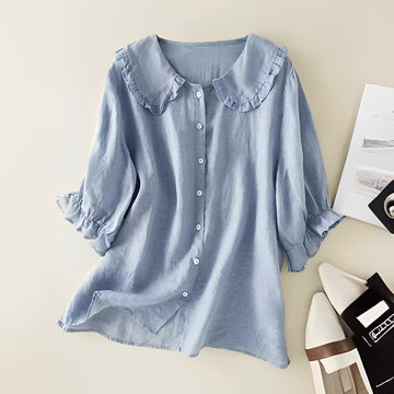 Belinda - Comfortable, loose-fitting blouse for women