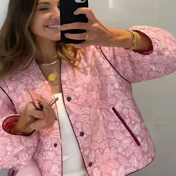 Katelyn - Casual Patchwork Quilted Jacket for Women