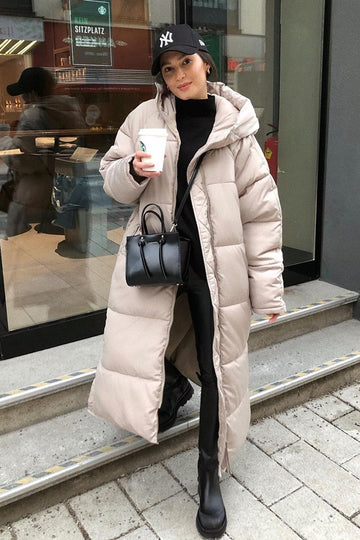 Evelynn - Long, Padded Coat for Women
