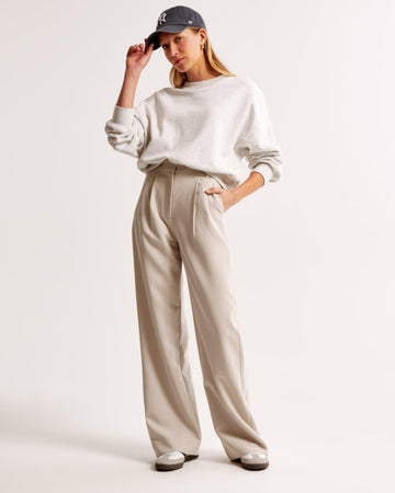 Estelle - Women's Pleated Pants, Tailor-Made