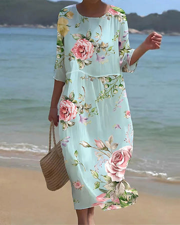 Leilani - Flower Dress Elegant, Women & Summery
