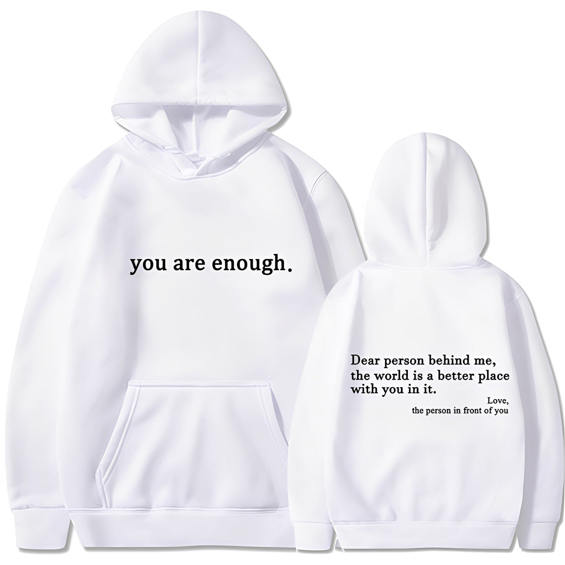 Cecilia - Casual Hoodie with Striking Print for Women