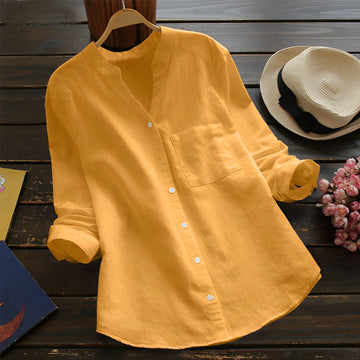 Madelina - Casual Retro Shirt for Women