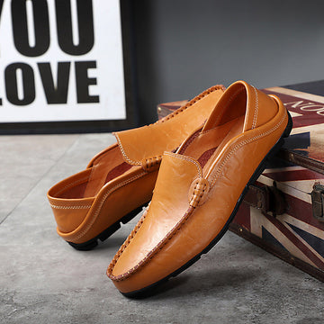Edric - Formal, Comfortable Leather Slippers for Men