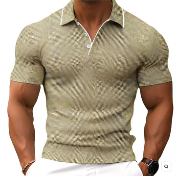 Florence - Casual Polo Shirt with Buttons for Men