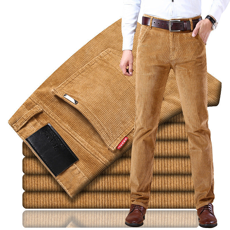 Douglas - Retro Stretch Corduroy Jeans for Men