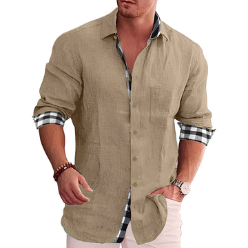 Ronald - Casual Check Shirt for Men