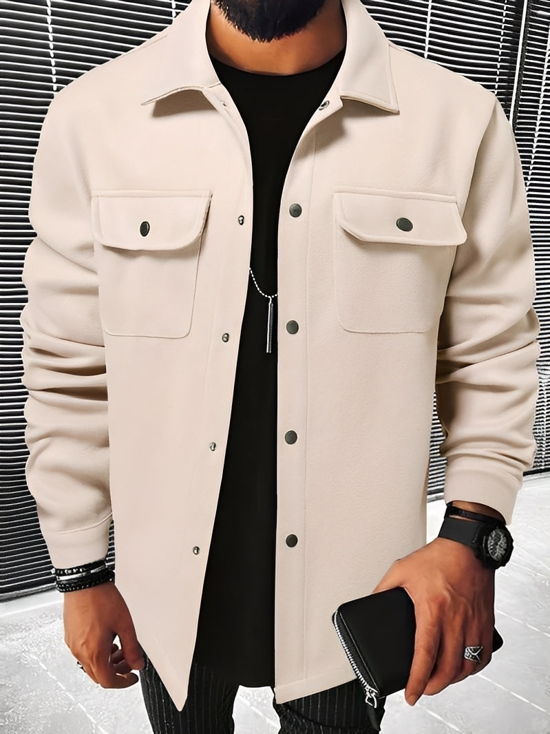 Francis - Casual Plaid Jacket with Pockets for Men