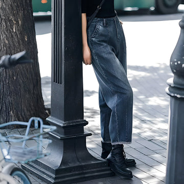 Shirlee - Stylish Denim Pants with High Waist for Women