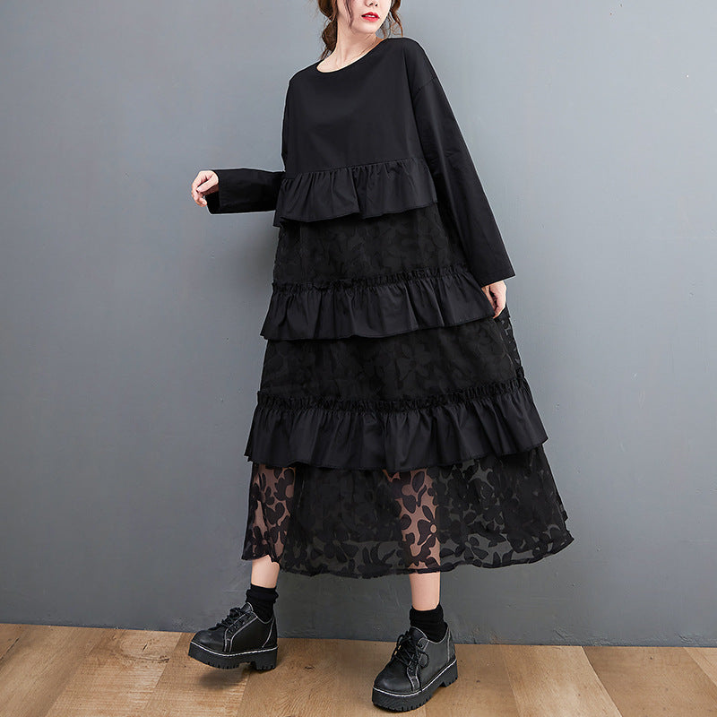 Lauryn - Casual Bohemian Dress with Ruffles for Women