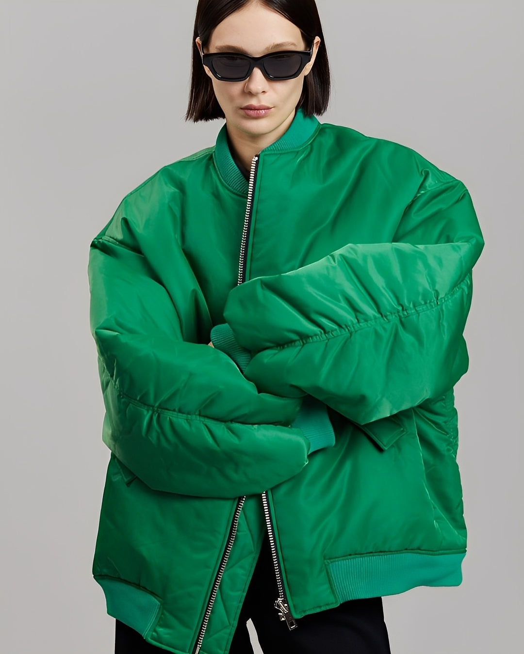 Coleen - Casual Oversize Bomber Jacket for Women